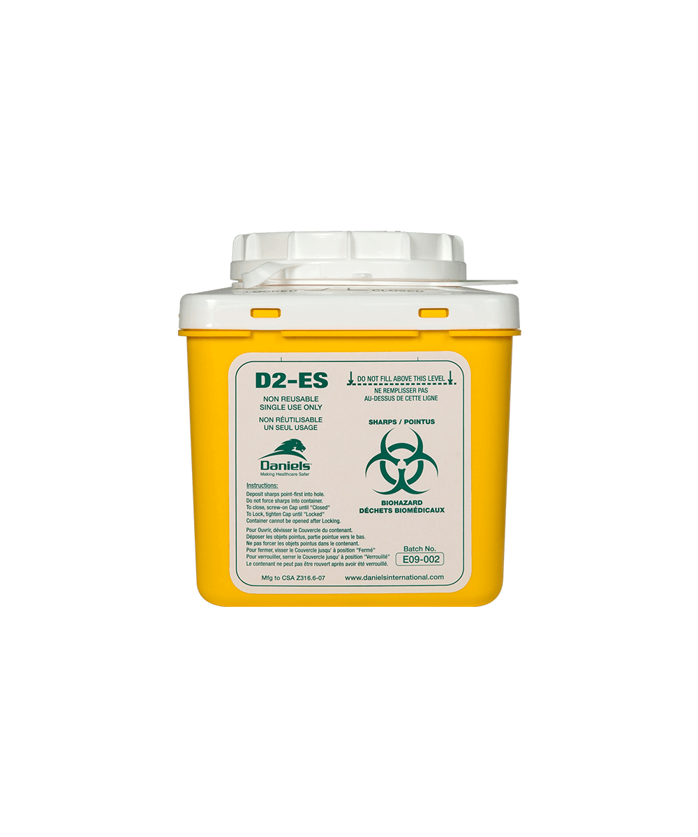D2 | Ecoship Sharps Container | Daniels Health