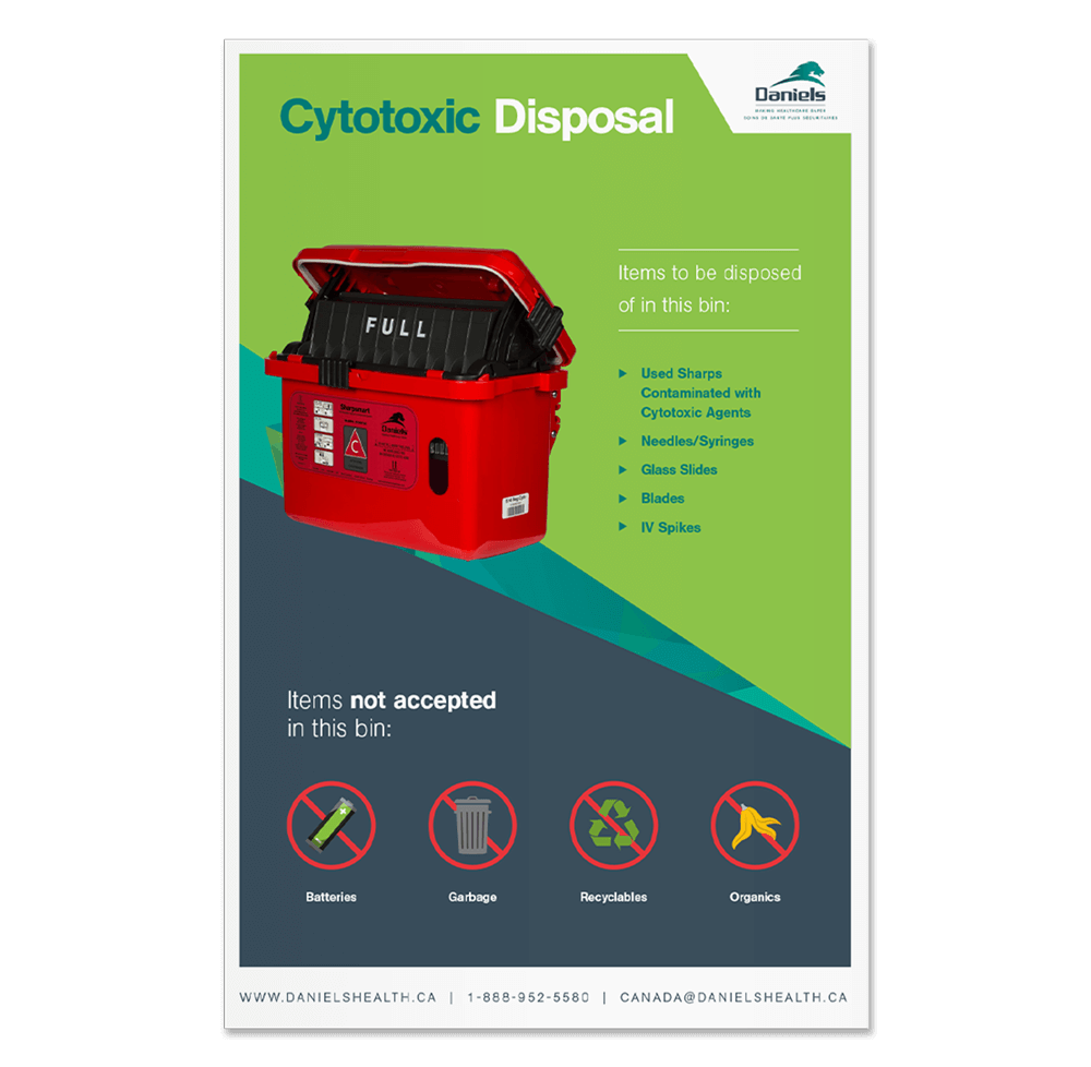 Cytotoxic Waste Disposal CT14 Daniels Health