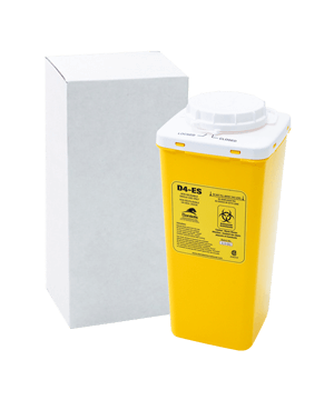 D4 Ecoship Single-Use Sharps Container