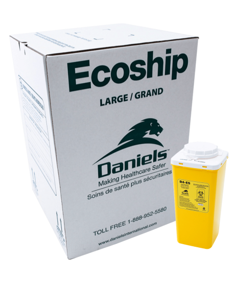 D4 Ecoship Sharps Container Kit Large