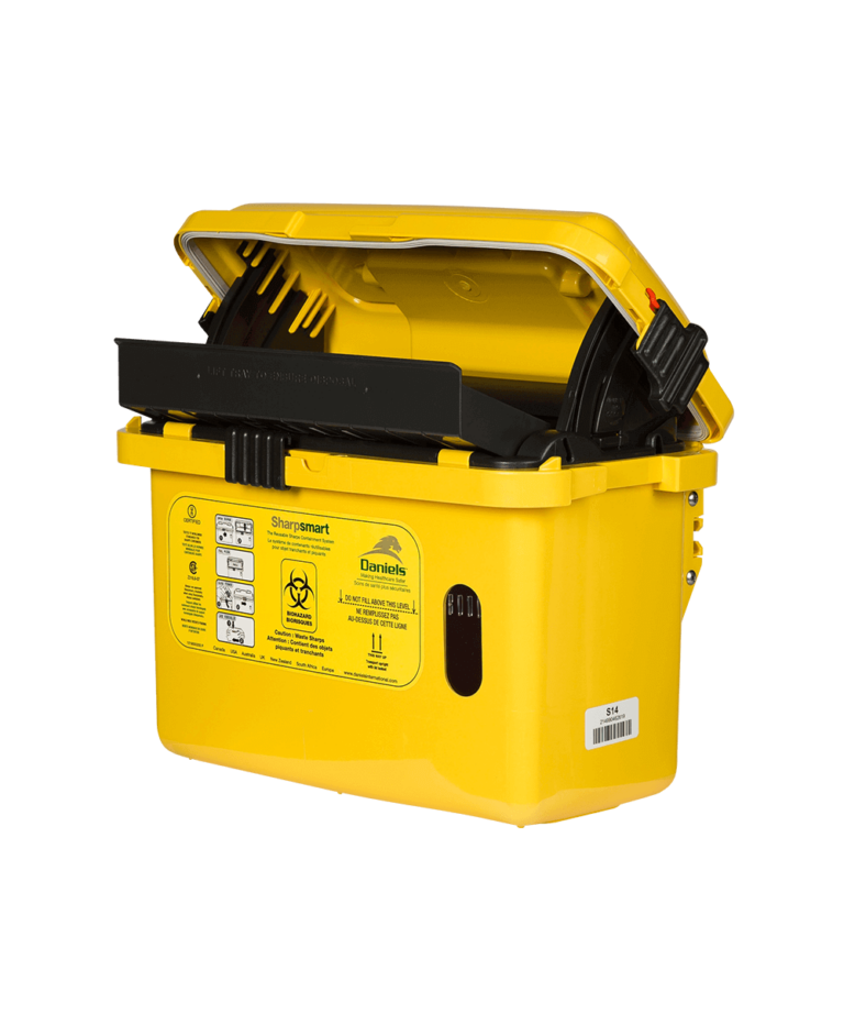Sharps Rx Pro S14 | Sharpsmart Reusable Sharps Container | Daniels Health